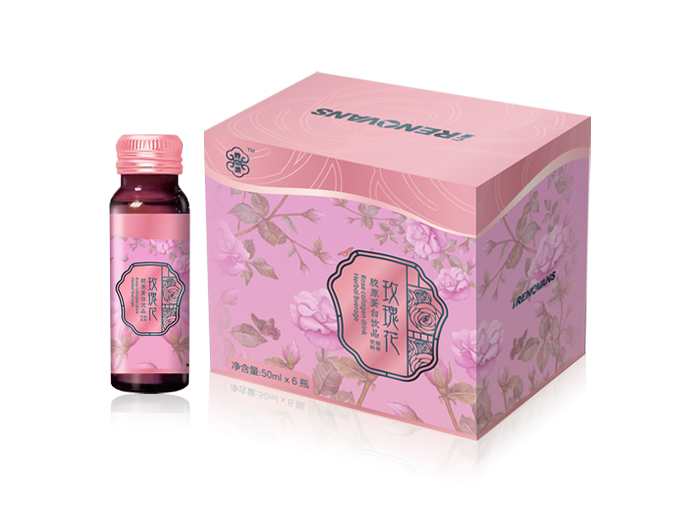 養(yǎng)命源玫瑰花膠原蛋白飲品
